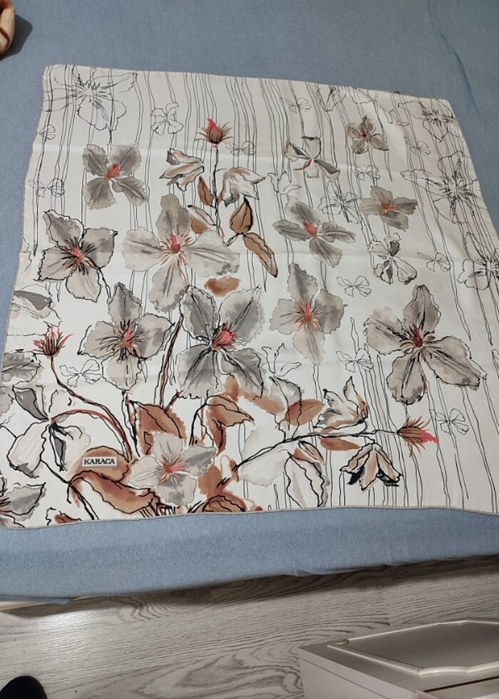 Karaca ipek eşarp - Görsel 2