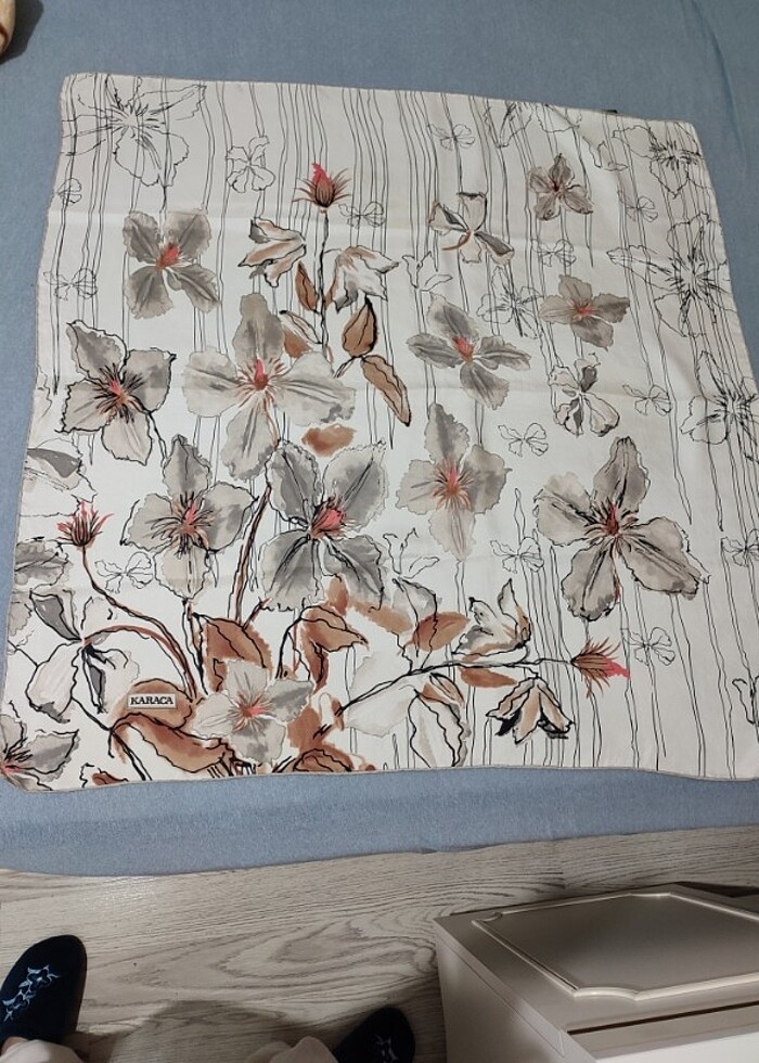 Karaca ipek eşarp - Görsel 3