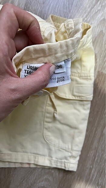 Şort yüksek bel - Görsel 15