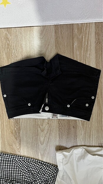 Şort yüksek bel - Görsel 7