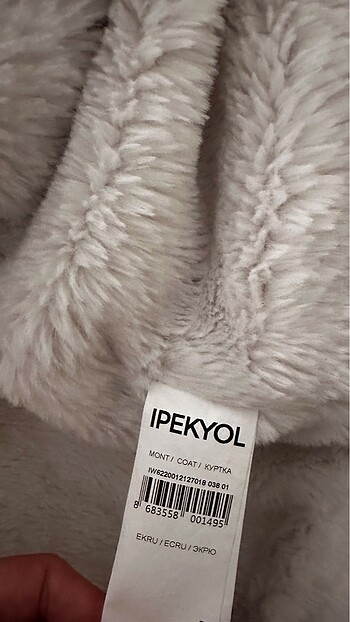 m Beden mavi Renk İpekyol mont