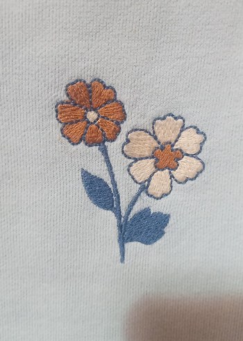 Mavi Kız Çocuk Sweatshirt Uzun Kollu - Görsel 6