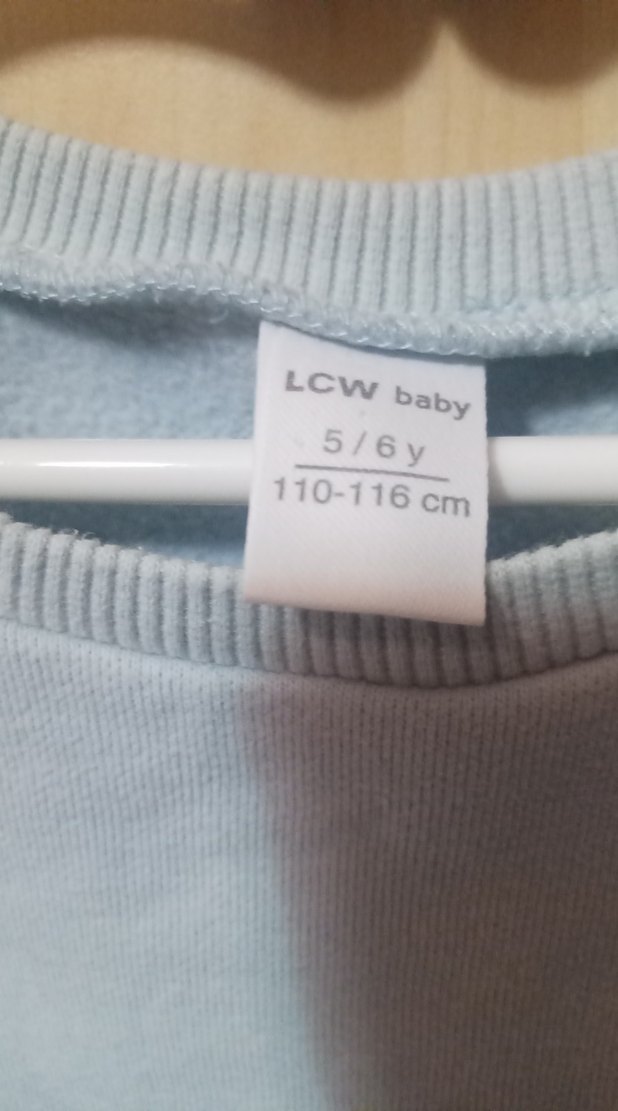 Mavi Kız Çocuk Sweatshirt Uzun Kollu - Görsel 3