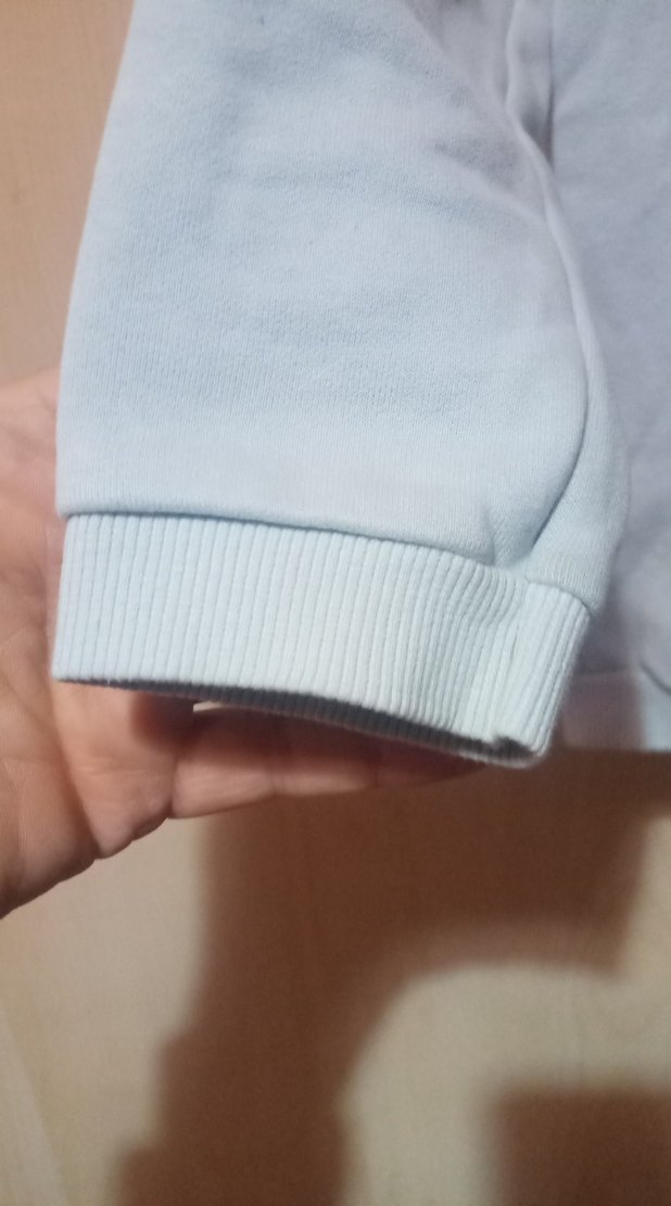 Mavi Kız Çocuk Sweatshirt Uzun Kollu - Görsel 4