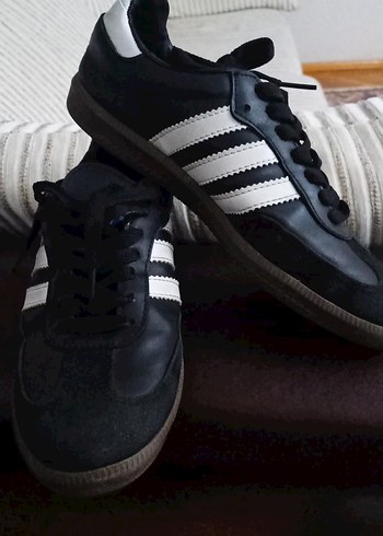 Siyah Beyaz Kadın Spor Ayakkabı - Görsel 7