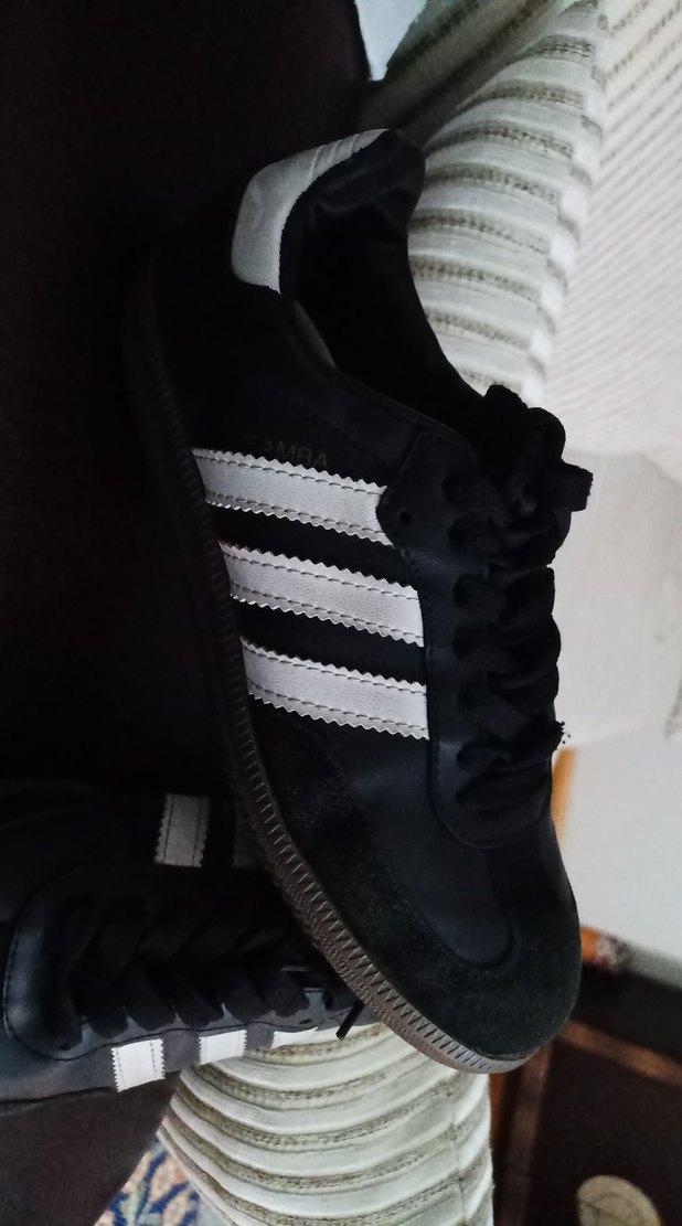 Siyah Beyaz Kadın Spor Ayakkabı - Görsel 2