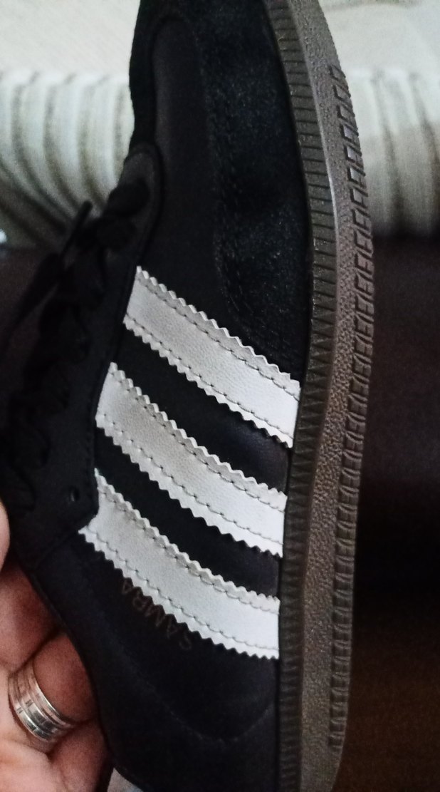 Siyah Beyaz Kadın Spor Ayakkabı - Görsel 4