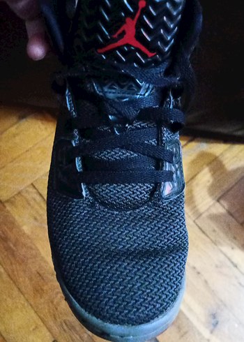 Gri Bağcıklı Basketbol Ayakkabısı 32 numara - Görsel 5