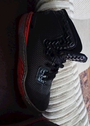 Gri Bağcıklı Basketbol Ayakkabısı 32 numara - Görsel 2