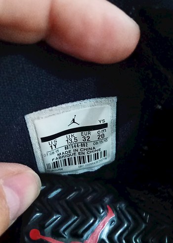 Gri Bağcıklı Basketbol Ayakkabısı 32 numara - Görsel 3