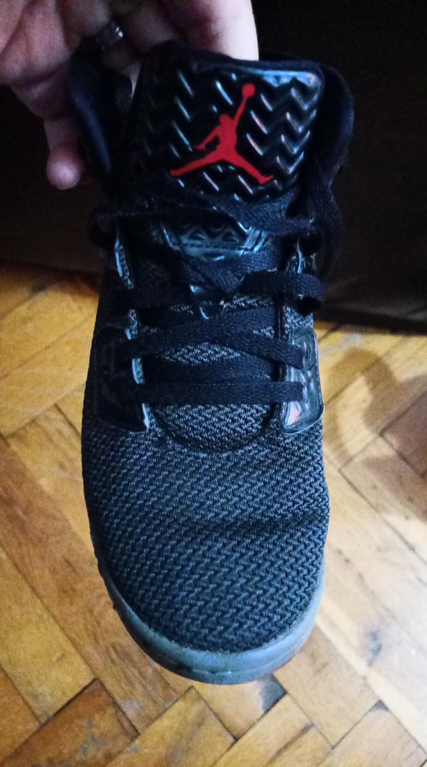 Gri Bağcıklı Basketbol Ayakkabısı 32 numara - Görsel 5