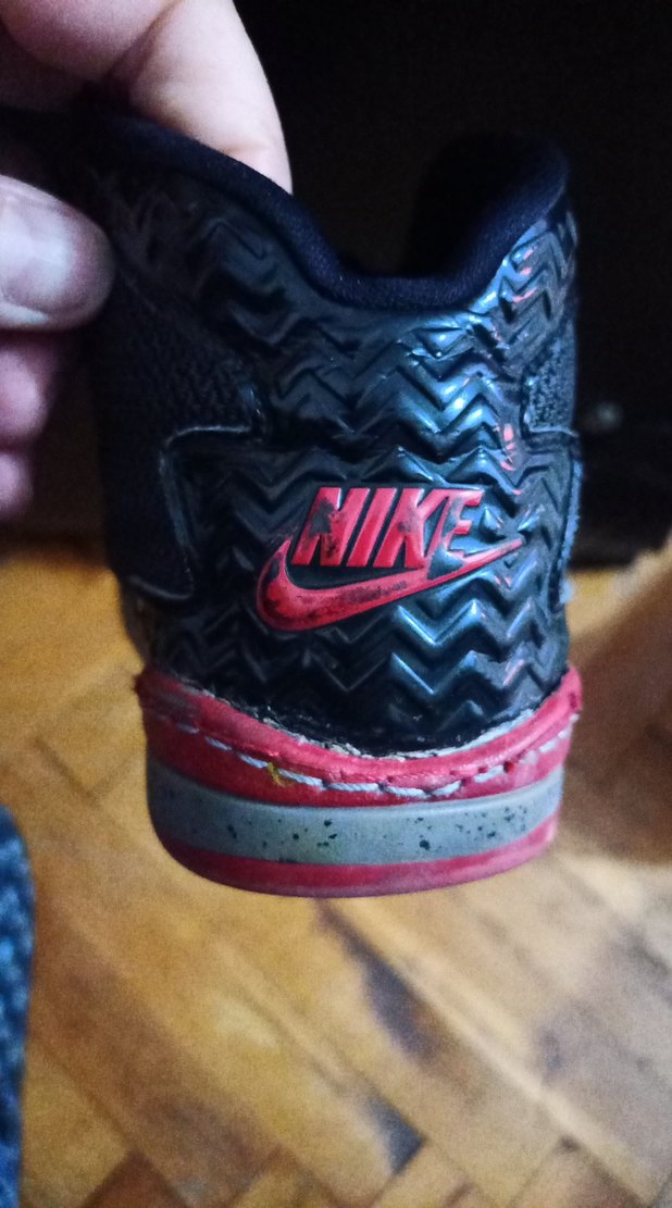 Gri Bağcıklı Basketbol Ayakkabısı 32 numara - Görsel 4