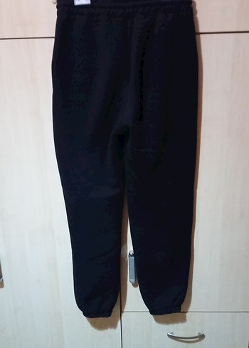 Siyah Rahat Kesim Kadın Eşofman Altı - Görsel 5