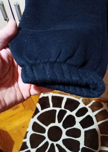 Siyah Rahat Kesim Kadın Eşofman Altı - Görsel 3