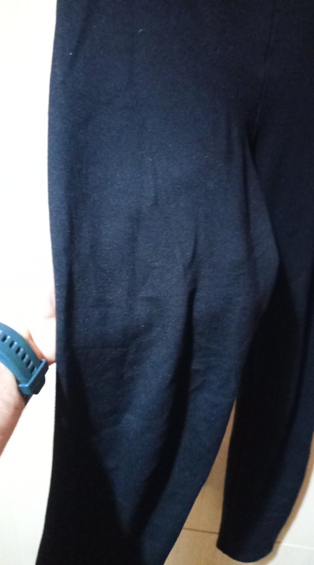 Siyah Kadın Midi Tayt - Görsel 3