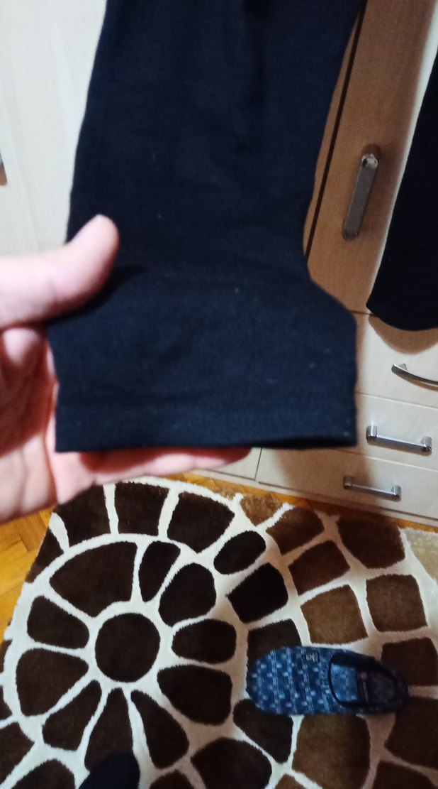 Siyah Kadın Midi Tayt - Görsel 4