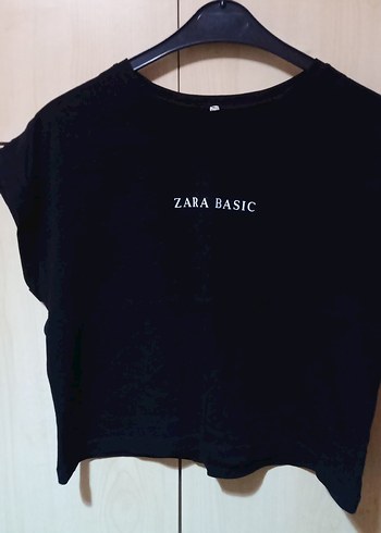 Kız Siyah Basic Tişört - Görsel 2