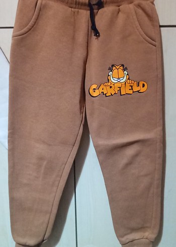 Garfield Baskılı Kahverengi Erkek Eşofman Takımı - Görsel 2