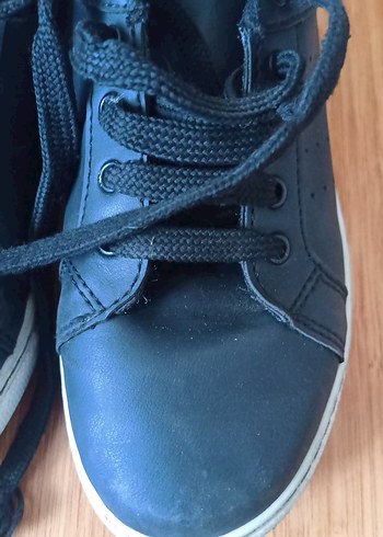 Erkek Çocuk siyah ip Bağcıklı Spor Ayakkabı - Görsel 5