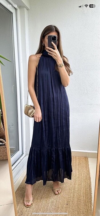 Zara Saten Elbise