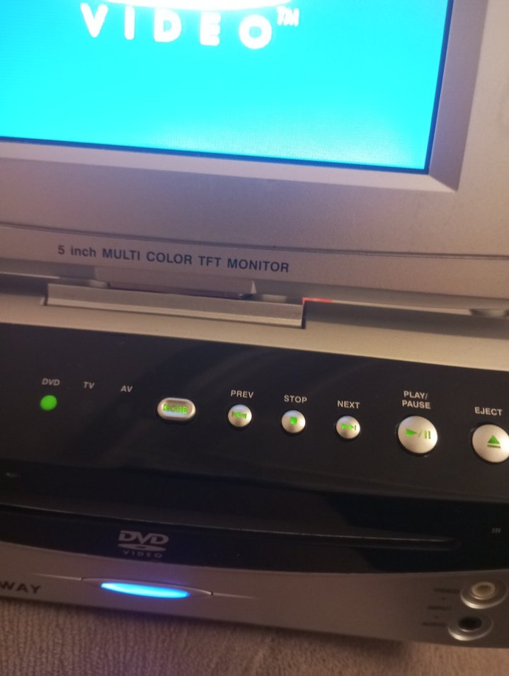 Gri DMD Monitör ve DVD Oynatıcı - Görsel 5