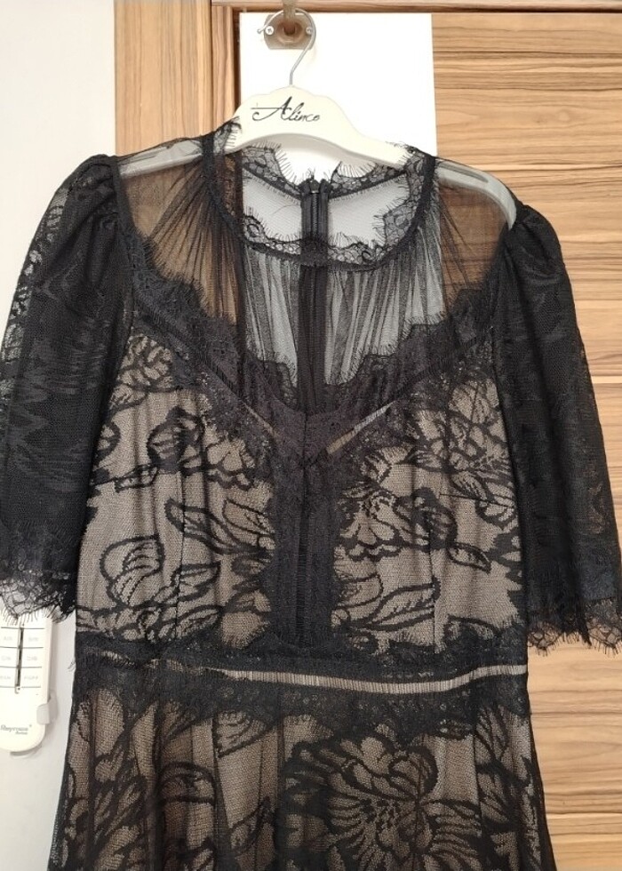 Dantel Tasarım Elbise ACİL SATIŞ???? - Görsel 5