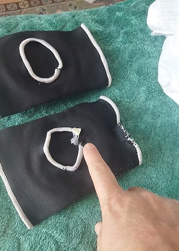 Siyah Gri Street Wear Diz Koruyucu - Görsel 3