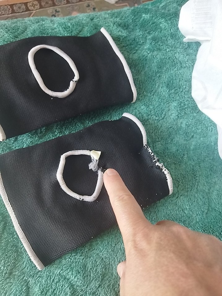 Siyah Gri Street Wear Diz Koruyucu - Görsel 3