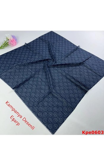 Gri Dantelli Kadın Desenli Şal - Görsel 9