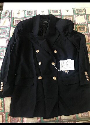 Pull bear siyah blazer 