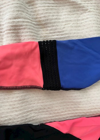 Kadın Uzun Kollu Renkli Mini Mayo - Görsel 5