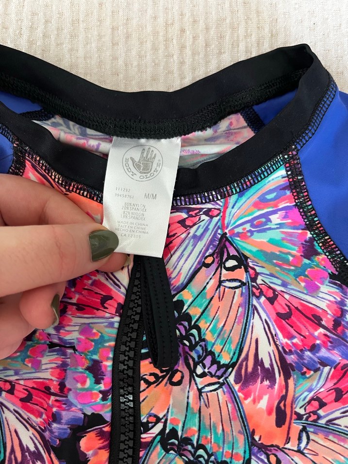 Kadın Uzun Kollu Renkli Mini Mayo - Görsel 3