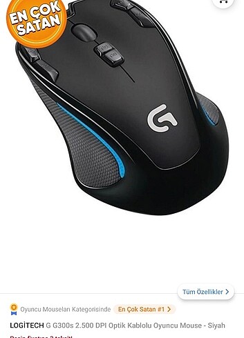 Logitech g300s macro mouse