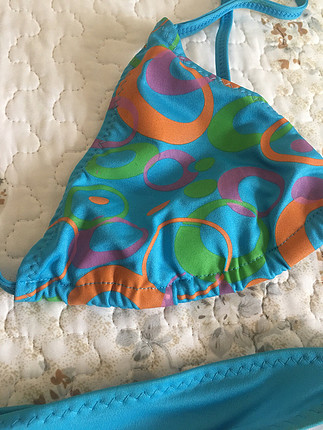 Koton Desenli mavi bikini takım