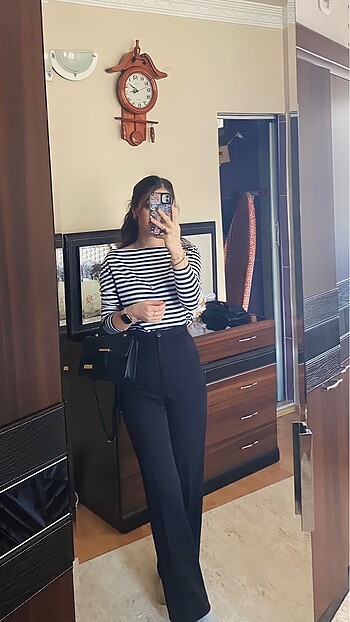 Diğer Siyah kumaş pantolon