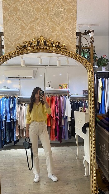 34 Beden Mango straight jeans