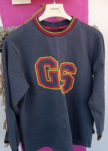 Erkek Gri Baskılı Uzun Kollu Sweatshirt