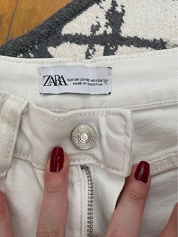 Zara zara beyaz pantolon sorunsuz