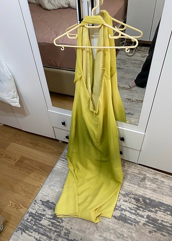 Zara Düğümlü Uzun Elbise - Görsel 5