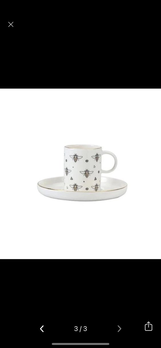 Porland ruby veni vidi kahve fincan takımı - Görsel 3