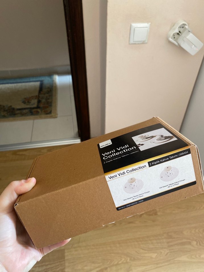 Porland ruby veni vidi kahve fincan takımı - Görsel 4