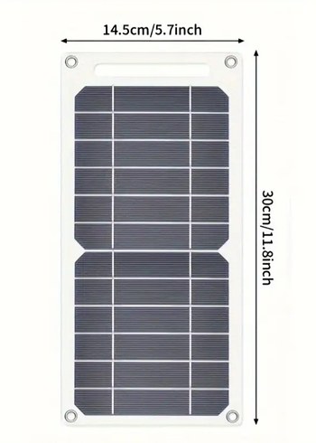 usb solar panel - Görsel 4
