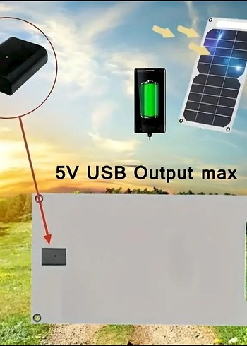 usb solar panel - Görsel 3