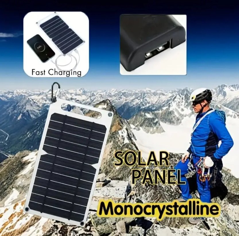 usb solar panel - Görsel 5