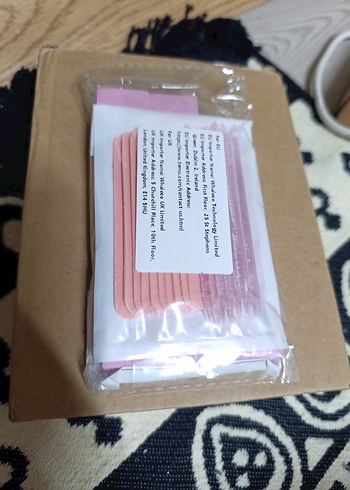 Pembe Manikür ve Pedikür Seti - Görsel 2