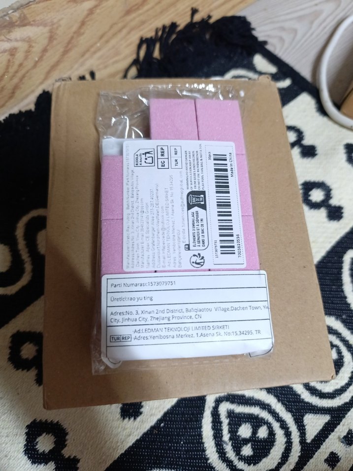 Pembe Manikür ve Pedikür Seti - Görsel 3