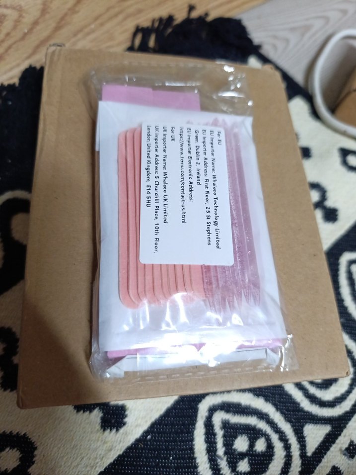 Pembe Manikür ve Pedikür Seti - Görsel 2