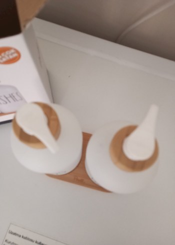 Beyaz El ve Bulaşık Sıvı Sabunluk Seti - Görsel 3