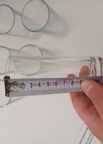 Bej Renkli Uzun İnce Bardak rakı bardağı - Görsel 2