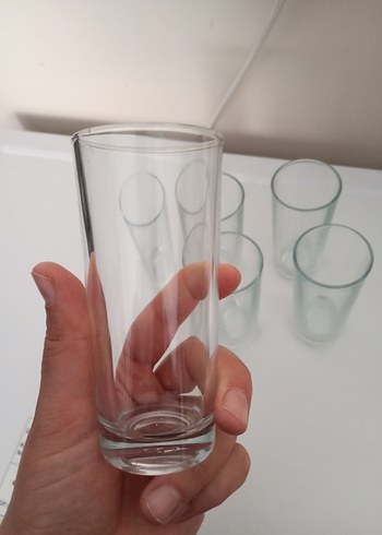 Bej Renkli Uzun İnce Bardak rakı bardağı - Görsel 4